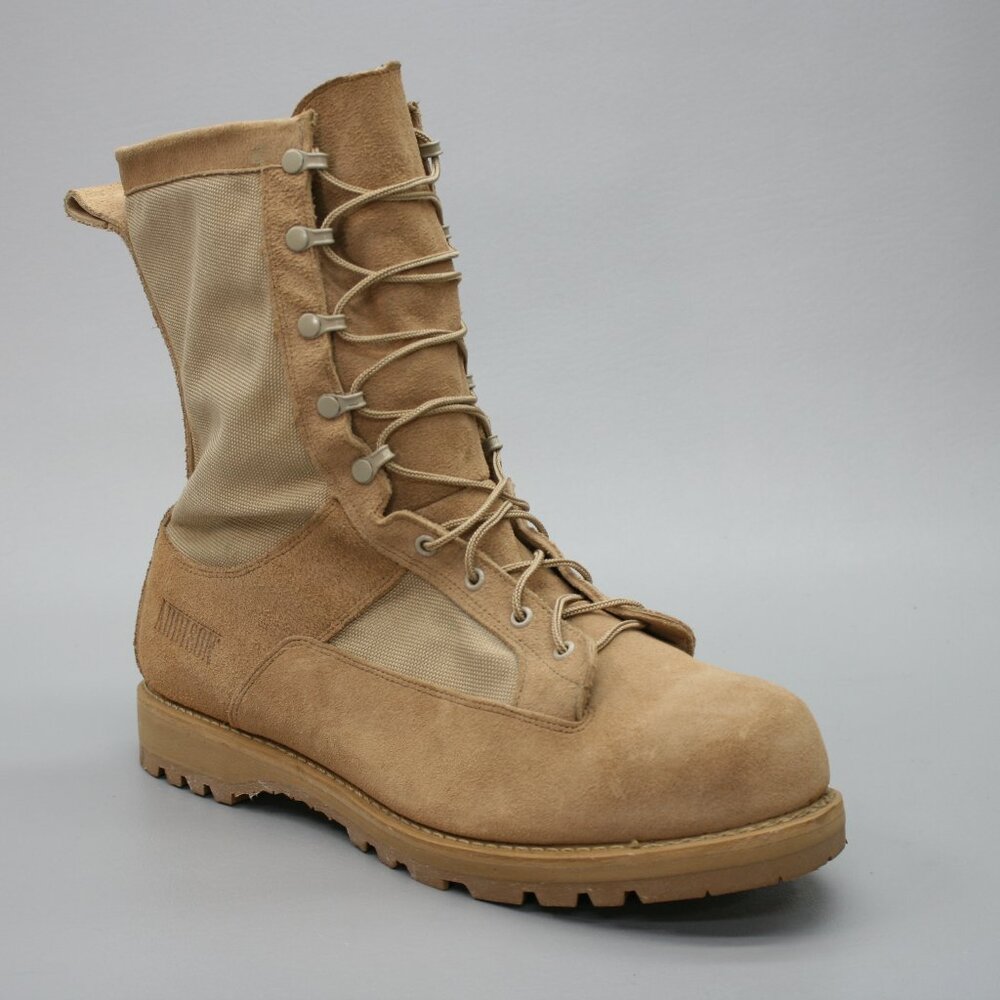 Addison Men's 15.5 W Wide Temperate Weather Desert Tan GoreTex US Combat Boots